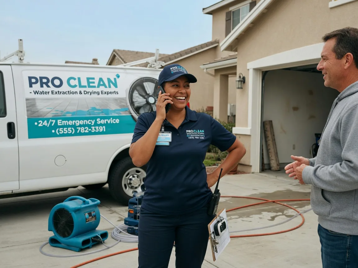Water Extraction & Drying Poway, CA FAQs
